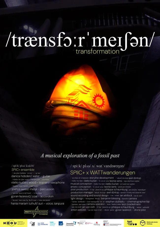 Filmplakat transformation. Gestaltung: Leonie Sens
