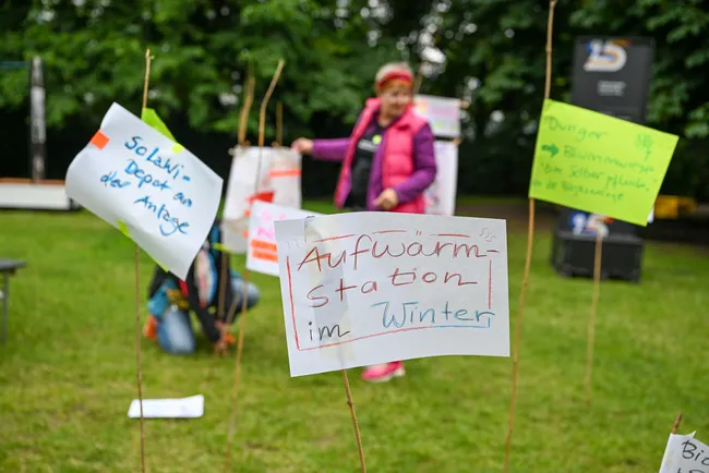 Viele Ideen bezogen den Stadtteil mit ein und gingen über die technische Realisierung hinaus. Foto: Thomas Panzau